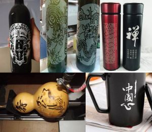 衡阳衡东县酒瓶葫芦工艺品激光雕刻机